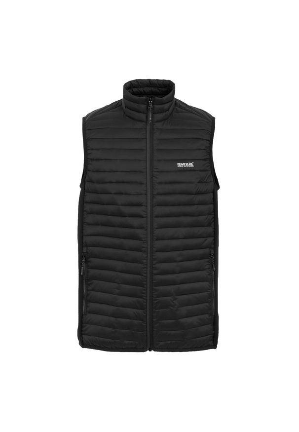 Regatta - Męska Kurtka Andreson Hybrid Padded Jacket. Kolor: czarny. Materiał: puch