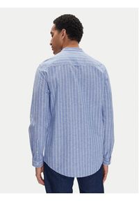 Tommy Jeans Koszula DM0DM20893 Niebieski Regular Fit. Kolor: niebieski. Materiał: bawełna, len #3