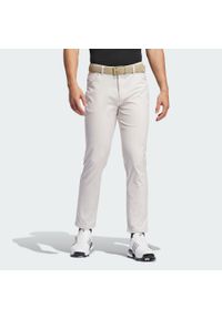 Adidas - Spodnie Ultimate365 5-Pocket. Kolor: szary. Sport: golf