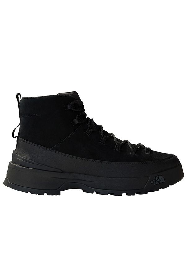 Buty The North Face Glenclyffe Urban 0A83NJKX71 - czarne. Kolor: czarny. Materiał: guma, zamsz, skóra. Szerokość cholewki: normalna