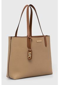MICHAEL Michael Kors torebka skórzana dwustronna kolor brązowy. Kolor: brązowy. Materiał: skórzane. Rodzaj torebki: na ramię #5