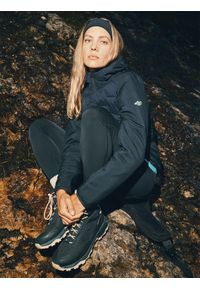 4f - 4F Kurtka trekkingowa z wypełnieniem Primaloft Silver damska - czarna XL. Kolor: czarny. Materiał: materiał. Technologia: Primaloft. Sport: turystyka piesza, wspinaczka #1