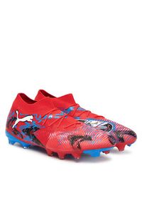 Puma Buty do piłki nożnej Future 8 Match Playmakers Fg/Ag 108749 01 Czerwony. Kolor: czerwony. Materiał: materiał #3