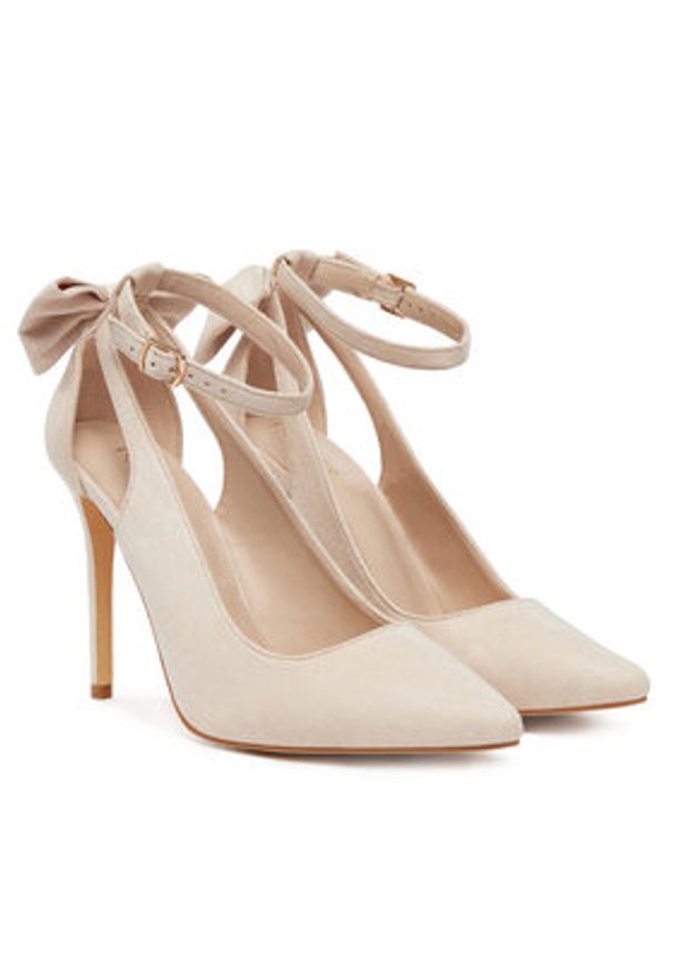 DeeZee Szpilki AB-8868 Różowy. Kolor: różowy. Materiał: materiał. Obcas: na szpilce