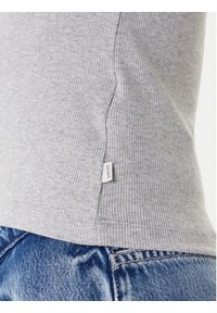 Guess Jeans Bluzka W5YP38 KA0H1 Szary Slim Fit. Kolor: szary. Materiał: bawełna #5
