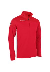 STANNO - Bluza dresowa 1/4 z zamkiem błyskawicznym Stanno Pride. Kolor: czerwony, wielokolorowy, biały. Materiał: dresówka #2