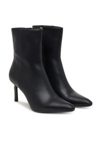 Armani Exchange Botki XW001645 AF13876 UC001 Czarny. Kolor: czarny. Materiał: skóra