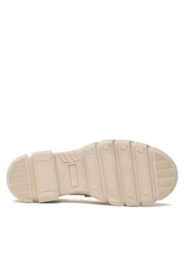 Badura Loafersy PALMI-23SS11171 Beżowy. Kolor: beżowy. Materiał: skóra