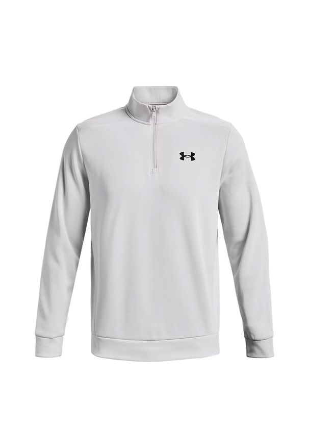 Bluza fitness męska Under Armour Armour Fleece 1/4 Zip. Kolor: szary. Sport: fitness