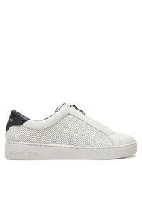 MICHAEL Michael Kors Sneakersy Keaton Zip Slip On 43R5KEFP1L Biały. Zapięcie: bez zapięcia. Kolor: biały. Materiał: skóra #1