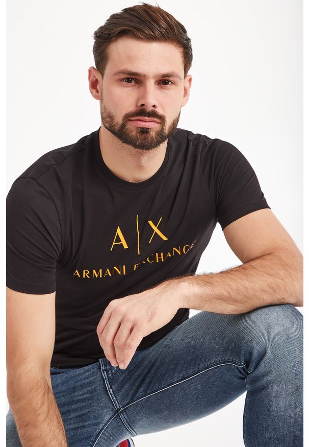 Armani Exchange - T-SHIRT ARMANI EXCHANGE. Styl: elegancki