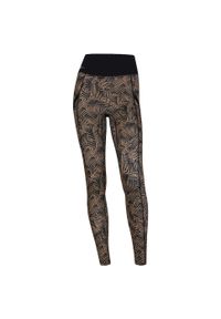ANITA ACTIVE - legginsy sportowe Sport Tights Massage. Kolor: czarny. Materiał: poliamid, elastan