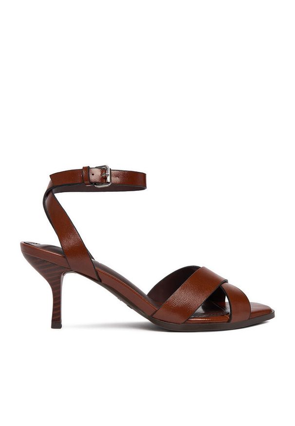 Jenny - Sandały JENNY. Kolor: brązowy