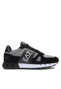 EA7 Emporio Armani Sneakersy X8X151 XK354 S975 Czarny. Kolor: czarny. Materiał: materiał