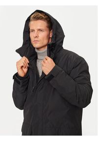 Didriksons Parka Danny 505802 Czarny Regular Fit. Kolor: czarny. Materiał: syntetyk