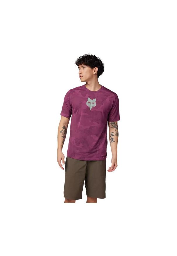 Koszulka rowerowa męska Fox Racing Ranger Tru Dri. Kolor: fioletowy