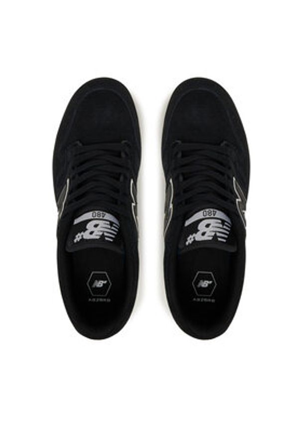New Balance Sneakersy NM480SBW Czarny. Kolor: czarny. Materiał: skóra, zamsz