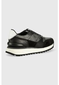 Guess sneakersy Varese kolor czarny. Nosek buta: okrągły. Zapięcie: sznurówki. Kolor: czarny. Materiał: guma #3