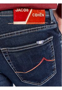 Jacob Cohën Jeansy Nick U Q E06 32 S 3624 Granatowy Slim Fit. Kolor: niebieski