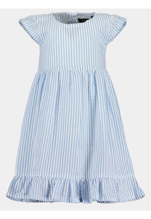 Blue Seven Sukienka letnia 919048 X Niebieski Regular Fit. Kolor: niebieski. Materiał: bawełna. Sezon: lato