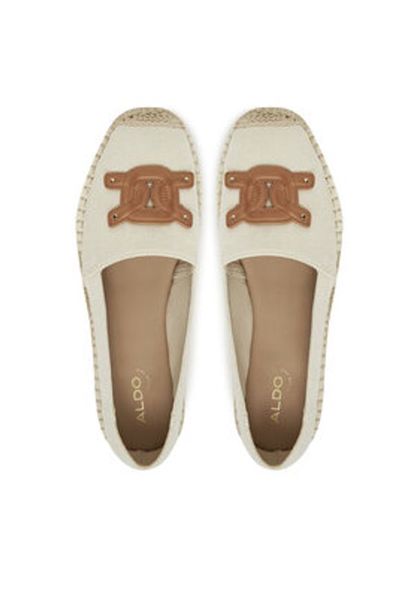 Aldo Espadryle Santa Clara 13968708 Brązowy. Kolor: brązowy. Materiał: materiał