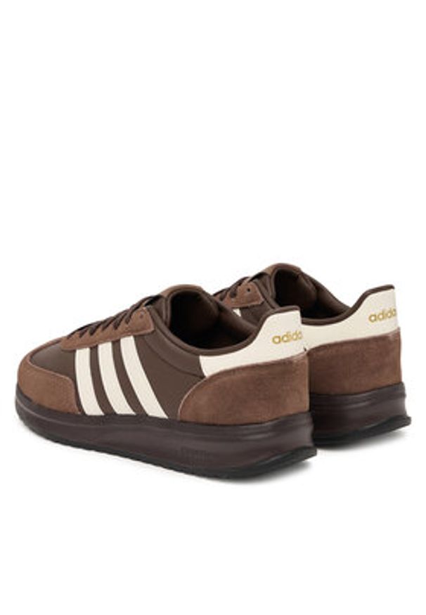 Adidas - adidas Sneakersy Run 70S 2.0 Shoes KJ7187 Brązowy. Kolor: brązowy. Materiał: zamsz, skóra. Sport: bieganie