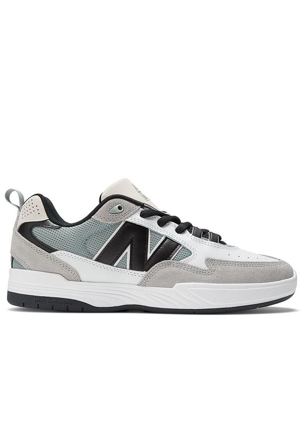 Buty New Balance Numeric NM808GBK - szare. Kolor: szary. Materiał: zamsz, materiał, syntetyk, guma. Szerokość cholewki: normalna. Sport: skateboard