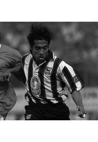 COPA FOOTBALL - Koszulka retro piłkarska dla dorosłych - Ipswich Town FC 1997-98 Goście - Czarny. Kolor: beżowy. Sport: piłka nożna