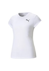 Koszulka treningowa damska Puma Active Tee. Kolor: biały. Długość rękawa: krótki rękaw. Długość: krótkie #1