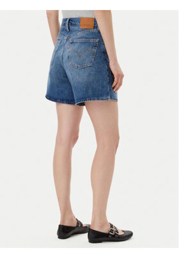 Levi's® Szorty jeansowe A9311-0005 Niebieski Baggy Fit. Kolor: niebieski. Materiał: bawełna