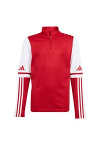 Adidas - Bluza dla dzieci adidas Squadra 25 Training Top. Kolor: czerwony, wielokolorowy, biały. Sport: fitness