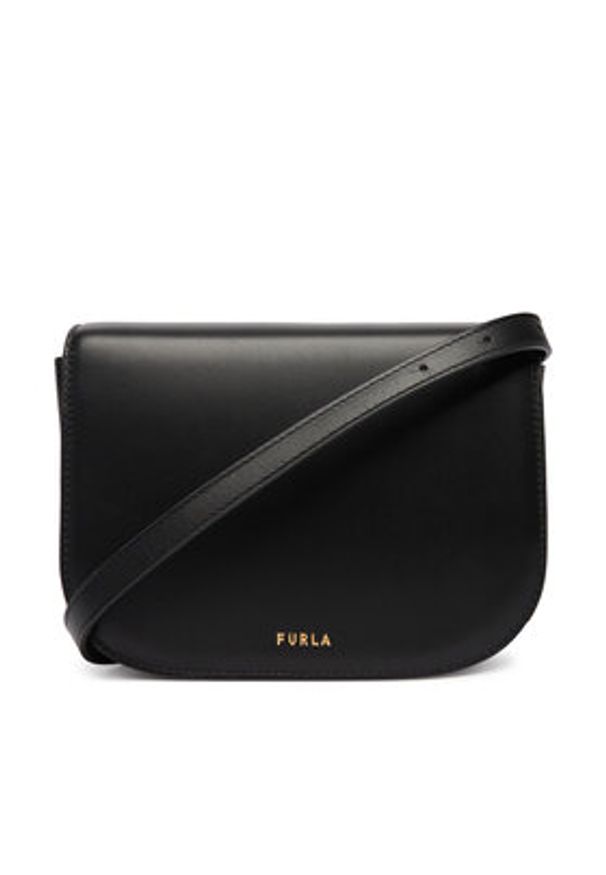Furla Torebka Sfera Mini WB01737 BX0428 BG O6000 9108 Czarny. Kolor: czarny. Materiał: skórzane