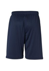 UHLSPORT - Spodnie sportowe męskie Uhlsport Club. Kolor: biały, niebieski, wielokolorowy. Materiał: materiał, syntetyk. Długość: krótkie. Sport: piłka nożna
