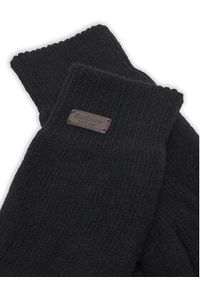 Barbour Rękawiczki Męskie Carlton MGL0065BK11 Czarny. Kolor: czarny. Materiał: wełna, materiał