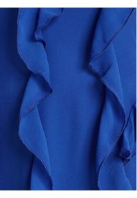 BARDOT - Bardot Sukienka wieczorowa Veris Ruffle 60007DB Niebieski Regular Fit. Kolor: niebieski. Materiał: syntetyk. Styl: wizytowy #6