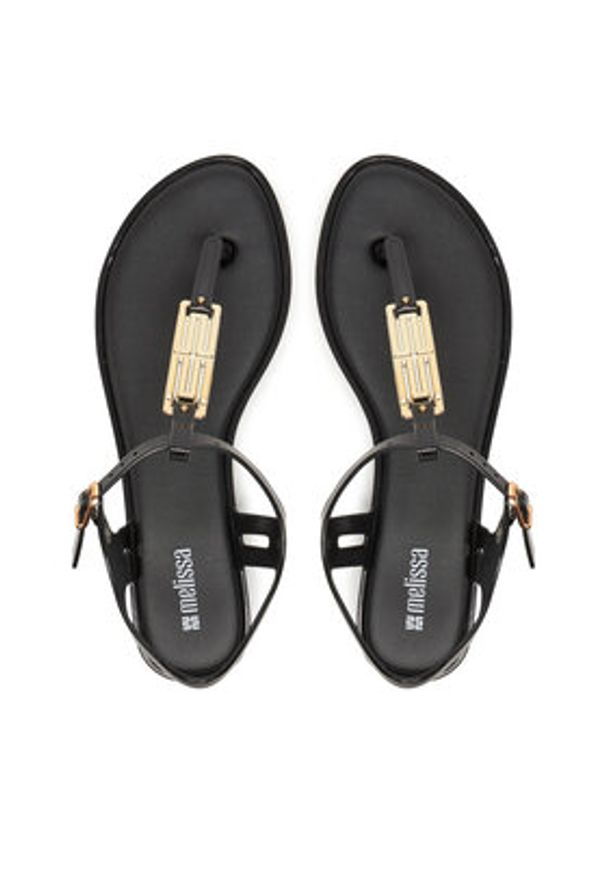 melissa - Melissa Sandały Solar M Chic Ad. 35907 Czarny. Kolor: czarny