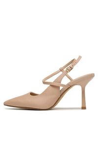 Aldo Sandały Brunette 13439390 Écru. Materiał: skóra