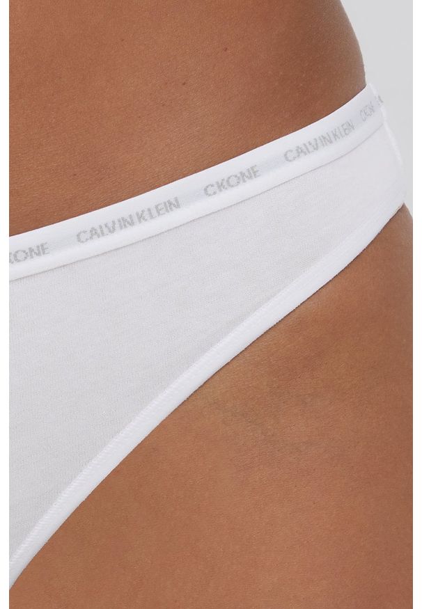 Calvin Klein Underwear - Stringi CK One (2-pack). Kolor: biały