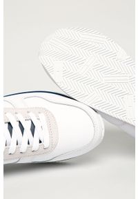 Tommy Jeans - Buty. Nosek buta: okrągły. Zapięcie: sznurówki. Kolor: biały. Materiał: materiał, syntetyk, skóra ekologiczna, guma, zamsz. Szerokość cholewki: normalna. Obcas: na obcasie. Wysokość obcasa: średni, niski #4