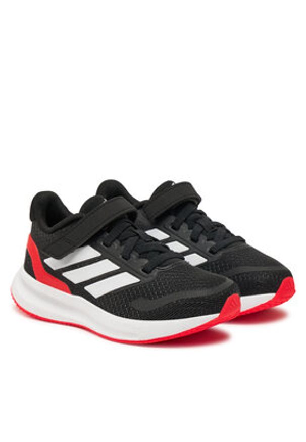 Adidas - adidas Sneakersy Runfalcon 5 Shoes Kids JP5150 Czarny. Kolor: czarny. Materiał: materiał