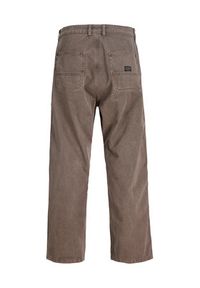 Jack & Jones Spodnie materiałowe Alex 12288528 Beżowy Baggy Fit. Kolor: beżowy. Materiał: bawełna #5