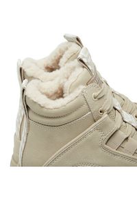 Buffalo Sneakersy Aspha Nc Mid Warm 1622185 Beżowy. Kolor: beżowy. Materiał: skóra