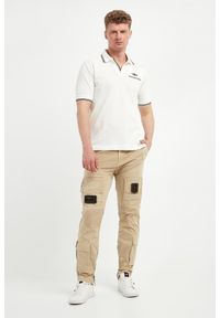 Aeronautica Militare - Polo męskie z haftem AERONAUTICA MILITARE. Typ kołnierza: polo. Wzór: haft #3