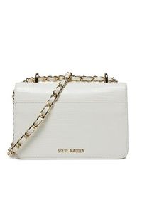 Steve Madden Torebka Bstake-E SM13001218-WHT Biały. Kolor: biały. Materiał: skórzane