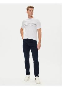 Armani Exchange T-Shirt 8NZT72 Z8H4Z 1100 Biały Slim Fit. Kolor: biały. Materiał: bawełna #5