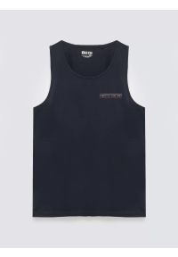 Big-Star - Koszulka męska bez rękawów granatowa Soner 403. Kolor: niebieski. Materiał: dzianina. Długość rękawa: bez rękawów. Wzór: nadruk. Styl: klasyczny, sportowy #4