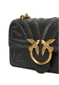 Pinko - PINKO Torebka Love One Mini Cl PE 25 PLTT 100059 A2C3 Czarny. Kolor: czarny. Materiał: skórzane #4