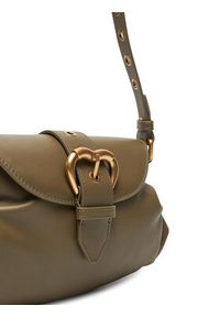 Pinko - PINKO Torebka Jolene Shoulder Mini PE 25 PLTT 102802 A270 Zielony. Kolor: zielony. Materiał: skórzane #3