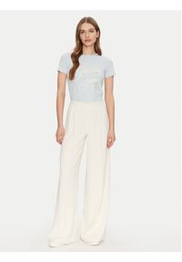 Guess Jeans T-Shirt W5GI24 J1314 Niebieski Regular Fit. Kolor: niebieski. Materiał: bawełna