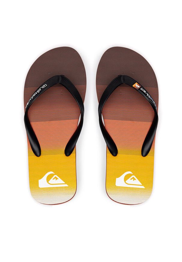 Quiksilver Japonki MOLOKAI STRIPE AQYL101361 XNNK Czarny. Kolor: czarny. Materiał: syntetyk